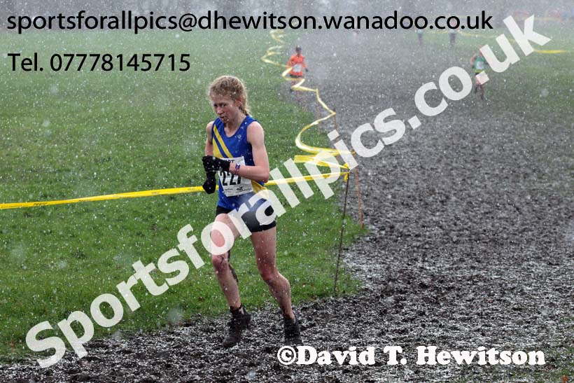 Senior womens Northern Cross Country Champs., Witton Park, Blackburn. Photo: David T. Hewitson/Sports for All Pics